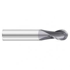 1" x 1 x 4 2 Flute Ball Nose  End Mill- Series 3215STB - Best Tool & Supply