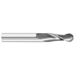 20mm x 63mm x 125mm 2 Flute Ball Nose  End Mill- Series 3215XL - Best Tool & Supply