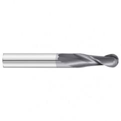 1" x 2 x 4-1/2 2 Flute Ball Nose  End Mill- Series 3215XL - Best Tool & Supply