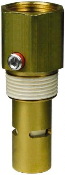 Conrader - 1-1/2 x 1-1/2" Brass Check Valve - In-Tank, FNPT x MNPT - Best Tool & Supply