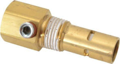 Conrader - 1/2 x 1/2" Brass Check Valve - In-Tank, FNPT x MNPT - Best Tool & Supply