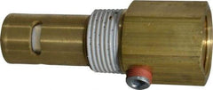 Conrader - 3/4 x 3/4" Brass Check Valve - In-Tank, FNPT x MNPT - Best Tool & Supply