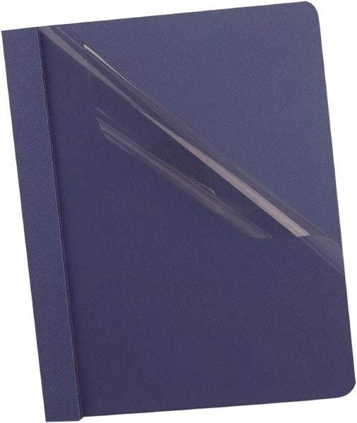 OXFORD - 11" Long x 8" Wide Report Cover - Dark Blue - Best Tool & Supply