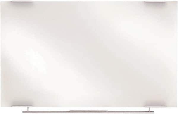 ICEBERG - 36" High x 48" Wide Dry Erase - Glass, Includes Marker, Eraser & Rail & Mounting Kit - Best Tool & Supply