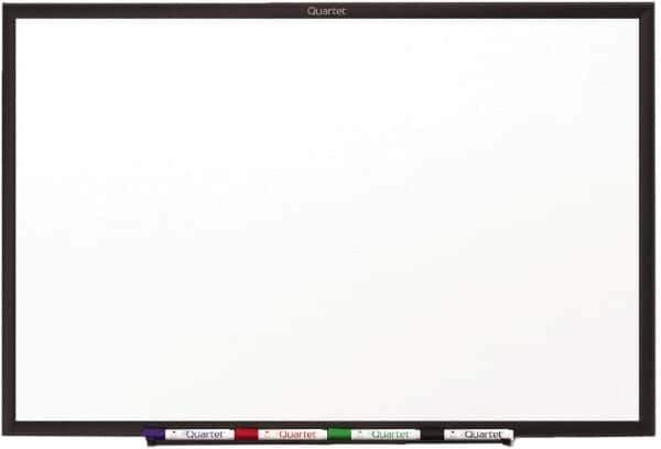 Quartet - 36" High x 48" Wide Dry Erase - Melamine, Includes Dry-Erase Marker & Mounting Hardware - Best Tool & Supply