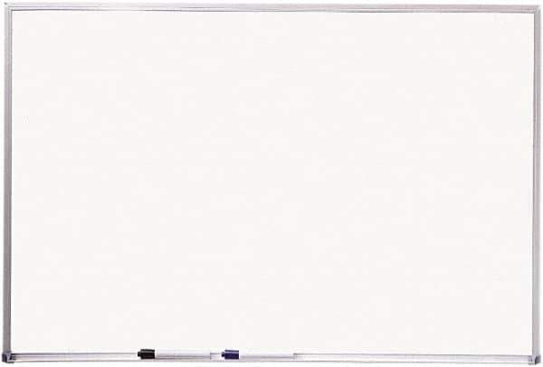 Mead - 48" High x 72" Wide Dry Erase - Melamine, Includes Mounting Kit - Best Tool & Supply