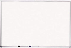 Mead - 48" High x 72" Wide Dry Erase - Melamine, Includes Mounting Kit - Best Tool & Supply