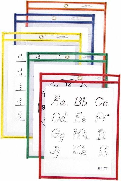 C-LINE - 12" High x 9" Wide Dry Erase - Plastic - Best Tool & Supply