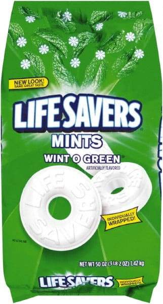 LifeSavers - Candy - Hard Candy, Wint-O-Green, 50oz Bag - Best Tool & Supply