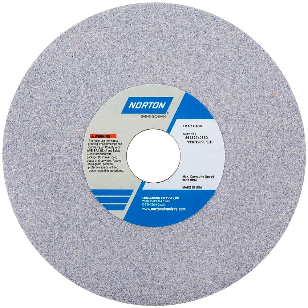 Norton - Tool & Cutter Grinding Wheels Wheel Type: Type 1 Wheel Diameter (Inch): 7 - Best Tool & Supply