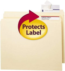 SMEAD - 100 Piece Clear Label Protector - 1.68" High x 3-1/2" Wide - Best Tool & Supply