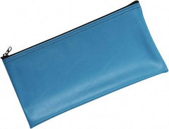 MMF - 1 Compartment, 11" Wide x 6" High x 9/16" Deep, Wallet Bag - Vinyl, Marine Blue - Best Tool & Supply