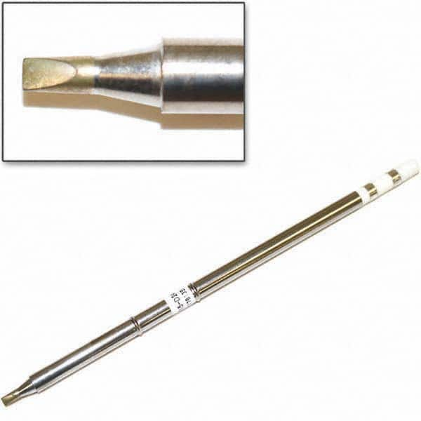 Hakko - Soldering Iron Tips Type: Chisel Tip For Use With: FM-203;FM-204;FM-205;FM-951 & FM-206 Stations - Best Tool & Supply