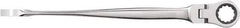 GearWrench - 16mm 12 Point Flexhead Combination Wrench - 10.24" OAL, Steel, Full Polish Finish - Best Tool & Supply