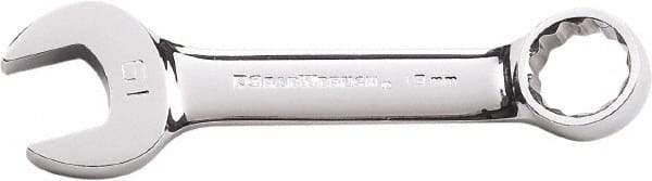 GearWrench - 19mm 12 Point Combination Wrench - 5-7/16" OAL, Steel, Full Polish Finish - Best Tool & Supply