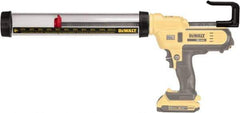 DeWALT - 29 oz Full Barrel Battery Caulk/Adhesive Applicator - Use with 10 to 20 oz Sausage Packs - Best Tool & Supply