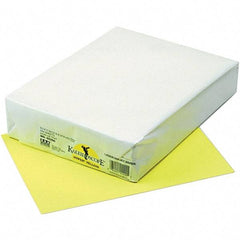 Pacon - 8-1/2" x 11" Hyper Yellow Colored Copy Paper - Use with Laser Printers, Copiers, Inkjet Printers - Best Tool & Supply