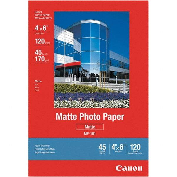 Canon - 4" x 6" White Photo Paper - Use with Canon Pixma Printers - Best Tool & Supply