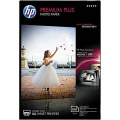 Hewlett-Packard - 4" x 6" White Photo Paper - Use with Inkjet Printers - Best Tool & Supply