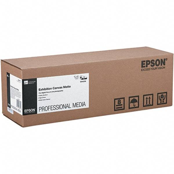 Epson - White Photo Paper - Use with Wide-Format Printers, Plotters - Best Tool & Supply