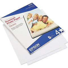 Epson - 8-1/2" x 11" Bright White Photo Paper - Use with Inkjet Printers - Best Tool & Supply