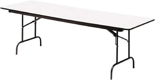 ICEBERG - 30" Long x 96" Wide x 29" High, Folding Table - Gray - Best Tool & Supply