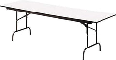 ICEBERG - 30" Long x 96" Wide x 29" High, Folding Table - Gray - Best Tool & Supply