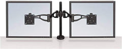 FELLOWES - Black Desk Mount Monitor Arm - Use with Monitor - Best Tool & Supply