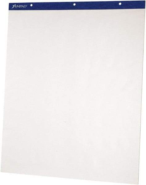 AMPAD - Flip Charts, Unruled, 27 x 34, White, 50 Sheets, 2/Pack, Flip Chart Easel - Use with Whiteboards, Chalkboards, Walls, Easel St&s - Best Tool & Supply