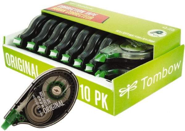 Tombow - 1/6" x 394" Correction Tape Non-Refillable - Best Tool & Supply