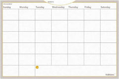 AT-A-GLANCE - 36 Sheet, 36 x 24", Monthly Planning Surface - Gray, White & Orange - Best Tool & Supply