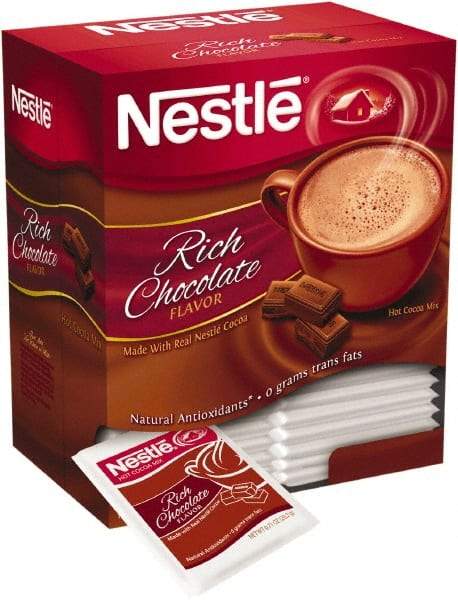 Nestle - Hot Cocoa Mix, Rich Chocolate, 0.71 oz Packets, 50/Box - Best Tool & Supply