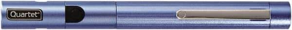 Quartet - Metal Pen Size Laser Pointer - Blue, 2 AAA Batteries Included - Best Tool & Supply