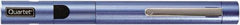 Quartet - Metal Pen Size Laser Pointer - Blue, 2 AAA Batteries Included - Best Tool & Supply