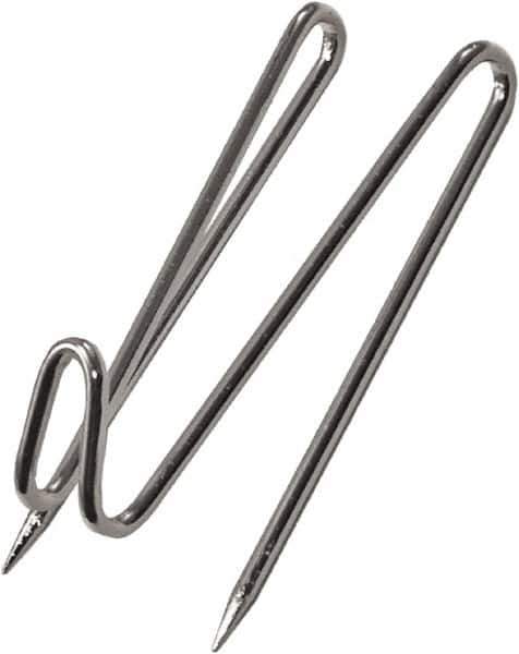 ADVANTUS - 25 Hooks, 1" Long x 1" Deep, Metal Hook Panel - 2-1/2" High - Best Tool & Supply