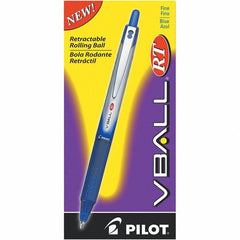 Pilot - Conical Roller Ball Pen - Blue - Best Tool & Supply