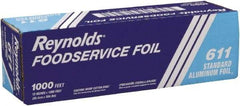 Reynolds - Standard Aluminum Foil Roll, 12" x 1,000', Silver - Use with Food Protection - Best Tool & Supply