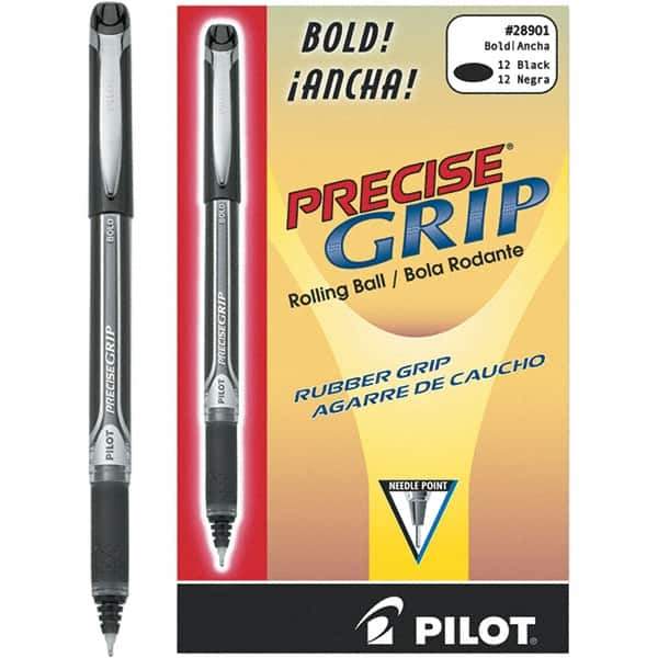 Pilot - Precision Point Roller Ball Pen - Black - Best Tool & Supply