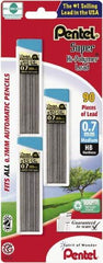 Pentel - 0.7mm Lead Lead Refills - Black - Best Tool & Supply