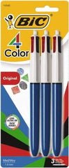 Bic - Conical Ball Point Pen - Assorted Colors - Best Tool & Supply