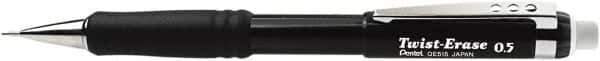 Pentel - 0.5mm Lead Mechanical Pencil - Black - Best Tool & Supply