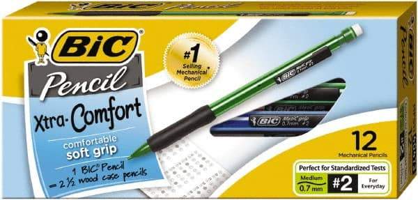 Bic - 0.7mm Lead Mechanical Pencil - Black - Best Tool & Supply