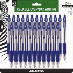 Zebra - Conical Ball Point Pen - Blue - Best Tool & Supply