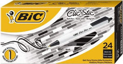 Bic - Conical Ball Point Pen - Black - Best Tool & Supply