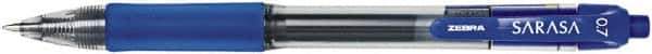 Zebra - Conical Roller Ball Pen - Blue - Best Tool & Supply