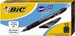 Bic - Conical Roller Ball Pen - Black - Best Tool & Supply