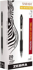 Zebra - Conical Roller Ball Pen - Black - Best Tool & Supply