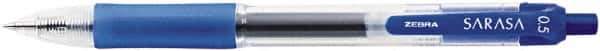 Zebra - Conical Roller Ball Pen - Blue - Best Tool & Supply