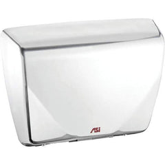 ASI-American Specialties, Inc. - 2200 Watt White Finish Electric Hand Dryer - 277 Volts, 7.9 Amps, 14-7/16" Wide x 10-13/16" High x 3-15/16" Deep - Best Tool & Supply