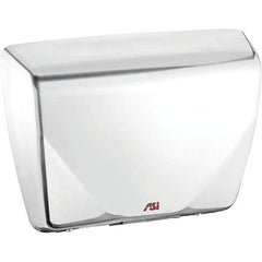 ASI-American Specialties, Inc. - 2200 Watt White Finish Electric Hand Dryer - 100-240 Volts, 18.3 Amps, 14-7/16" Wide x 10-13/16" High x 3-15/16" Deep - Best Tool & Supply